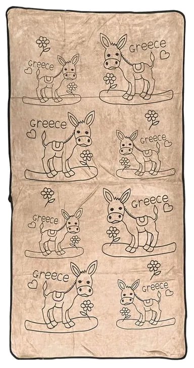 Πετσέτα θαλάσσης Greece 140x70cm - Beach towel