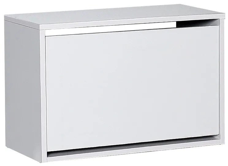 Παπουτσοθήκη Step Megapap 6 ζευγών χρώμα λευκό 60x30x42εκ.