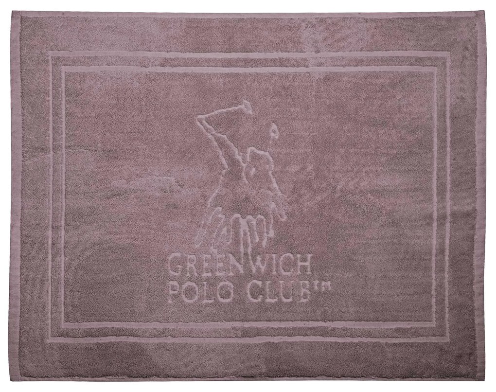 Ταπέτο Μπάνιου Βαμβακερό 50x70εκ. Essential 3040 Μωβ Greenwich Polo Club