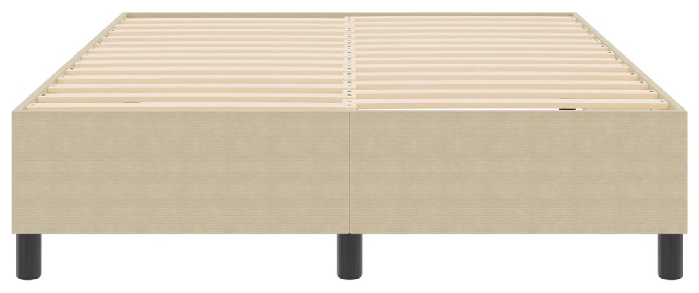 vidaXL Κρεβάτι Box Spring Ανοιχτό Πράσινο Γκρι 140x200 εκ Κορντούρα