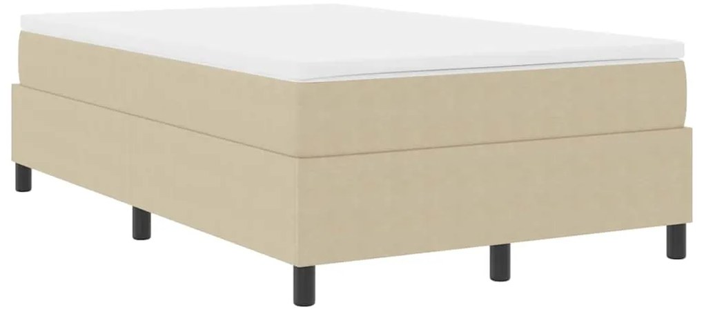vidaXL Κρεβάτι με ελατήρια Γκρι Πράσινο 120 x 190 cm Βελούδο