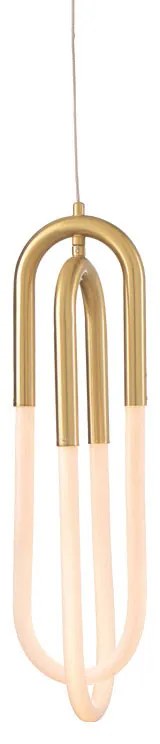 Φωτιστικό Οροφής Δίφωτο LED Aca Venus ZM33LEDP15BR Brass