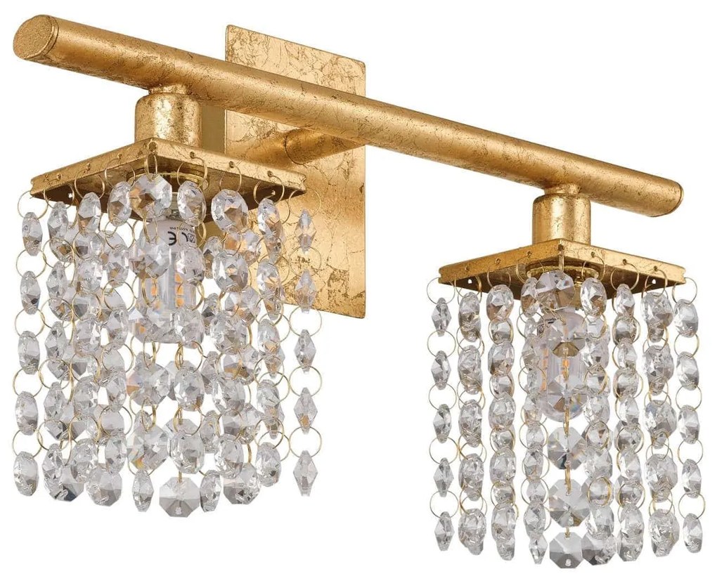 Φωτιστικό Τοίχου - Απλίκα Led 97724 Pyton Gold Eglo Metal