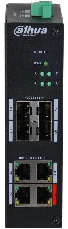 Dahua HS4408-4ET-96 Managed L2 PoE++ Switch με 4 Θύρες Ethernet και 4 SFP Θύρες
