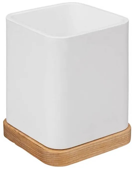 Επιτραπέζια Ποτηροθήκη 5Five με διαστάσεις 8.2x8.2x10cm - Λευκή