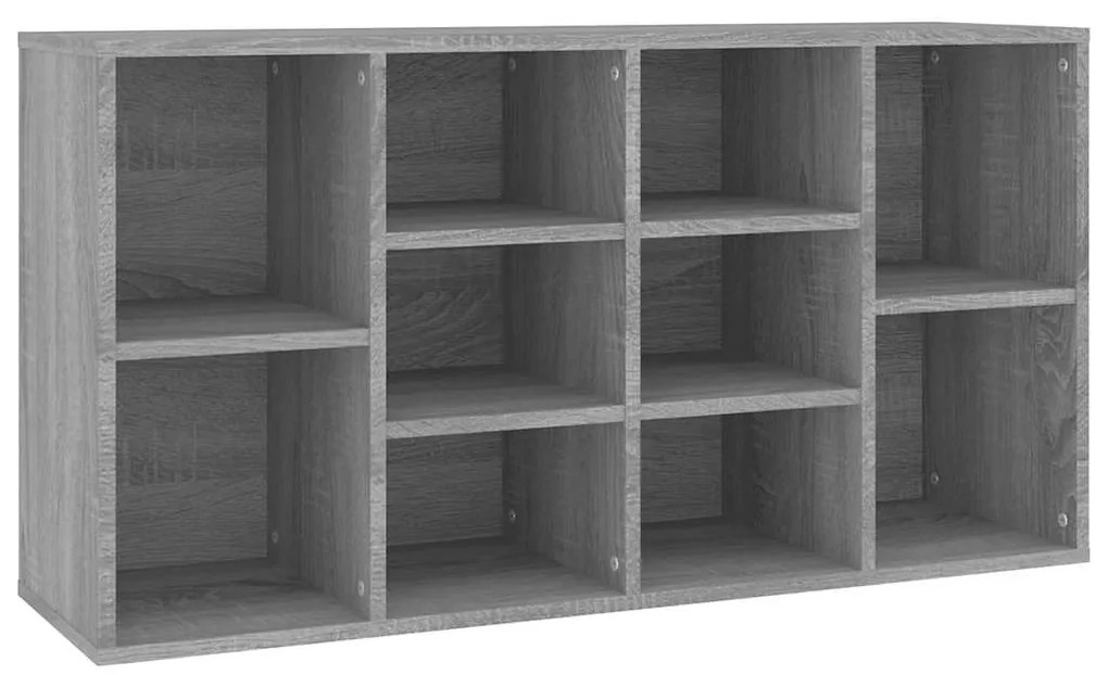 vidaXL Παπουτσοθήκη Γκρι Sonoma 103x30x55 εκ. από Επεξεργασμένο Ξύλο