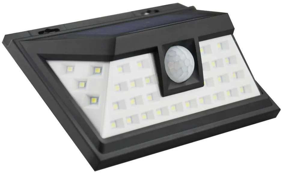 POWERTECH LED ηλιακό φωτιστικό ODS-34L5W65, αισθ/ρας κίνησης, 5W 1800mAh