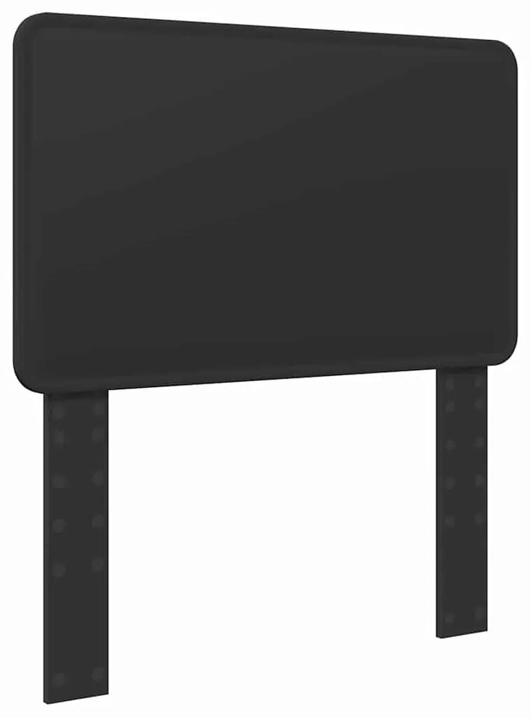 vidaXL Κεφαλάρι με κεφαλάρι Μαύρη Οξυά 90 cm Επεξεργασμένο ξύλο