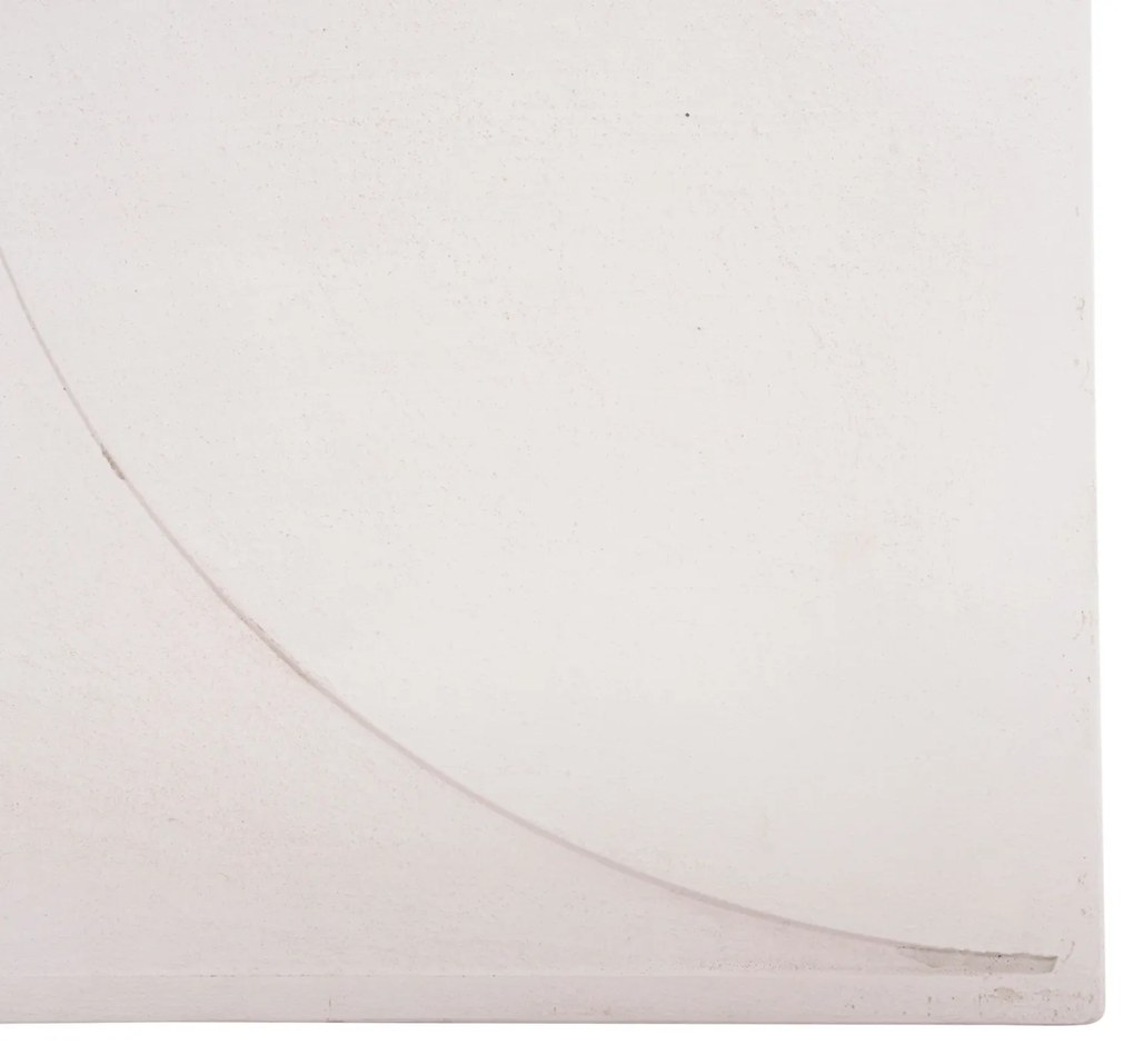 ΠΙΝΑΚΑΣ ΤΕΤΡΑΓΩΝΟΣ ΣΕΙΡΑ SANTORINI HM4508 MDF ΣΕ ΥΠΟΛΕΥΚΟ ΧΡΩΜΑ 80x4(πάχος)x80Υεκ.