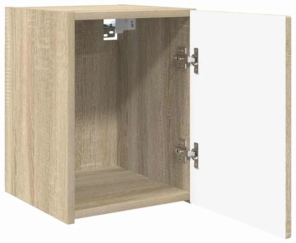 vidaXL Ντουλάπι Τηλεόρασης Τοίχου Επιτοίχιο Σονόμα 30 x 31 x 40 εκ.