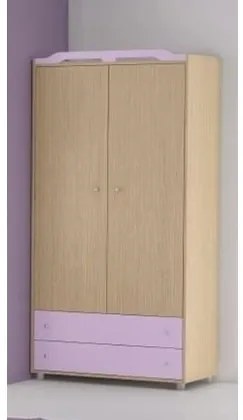 Savvidis Furniture  Εταζέρα Γραφείου/Δρυς Λιλά 100x30x105cm BEST-30044