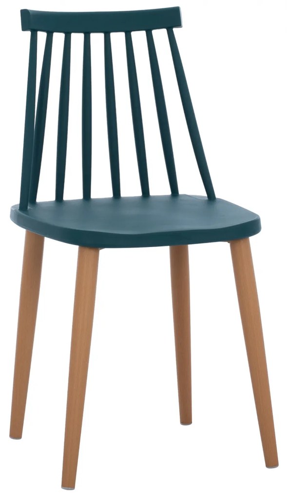 ΚΑΡΕΚΛΑ ΤΡΑΠΕΖΑΡΙΑΣ FB98052.05 ΜΠΛΕ ΜΕ ΜΕΤΑΛΛΙΚΑ ΠΟΔΙΑ 43x41x82,5 εκ. 0525443