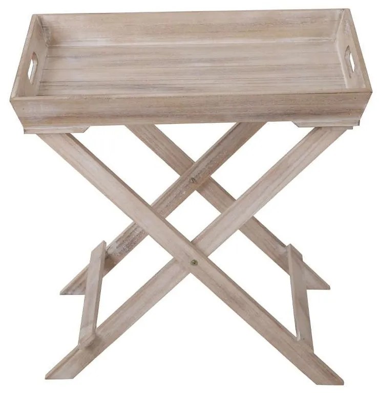 Τραπεζάκι Butler Side 04-0790 48,5x32x48,5cm Natural