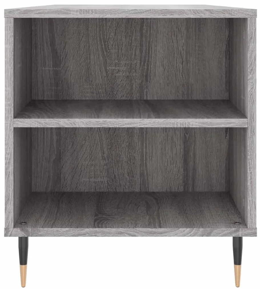 vidaXL Τραπεζάκι Σαλονιού Γκρι Sonoma 102x44,5x50 εκ.