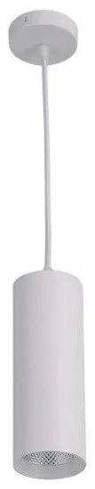 Κρεμαστό Φωτιστικό Οροφής 25W Cob big 30cm Space Lights-2104034-Λευκό 2104034