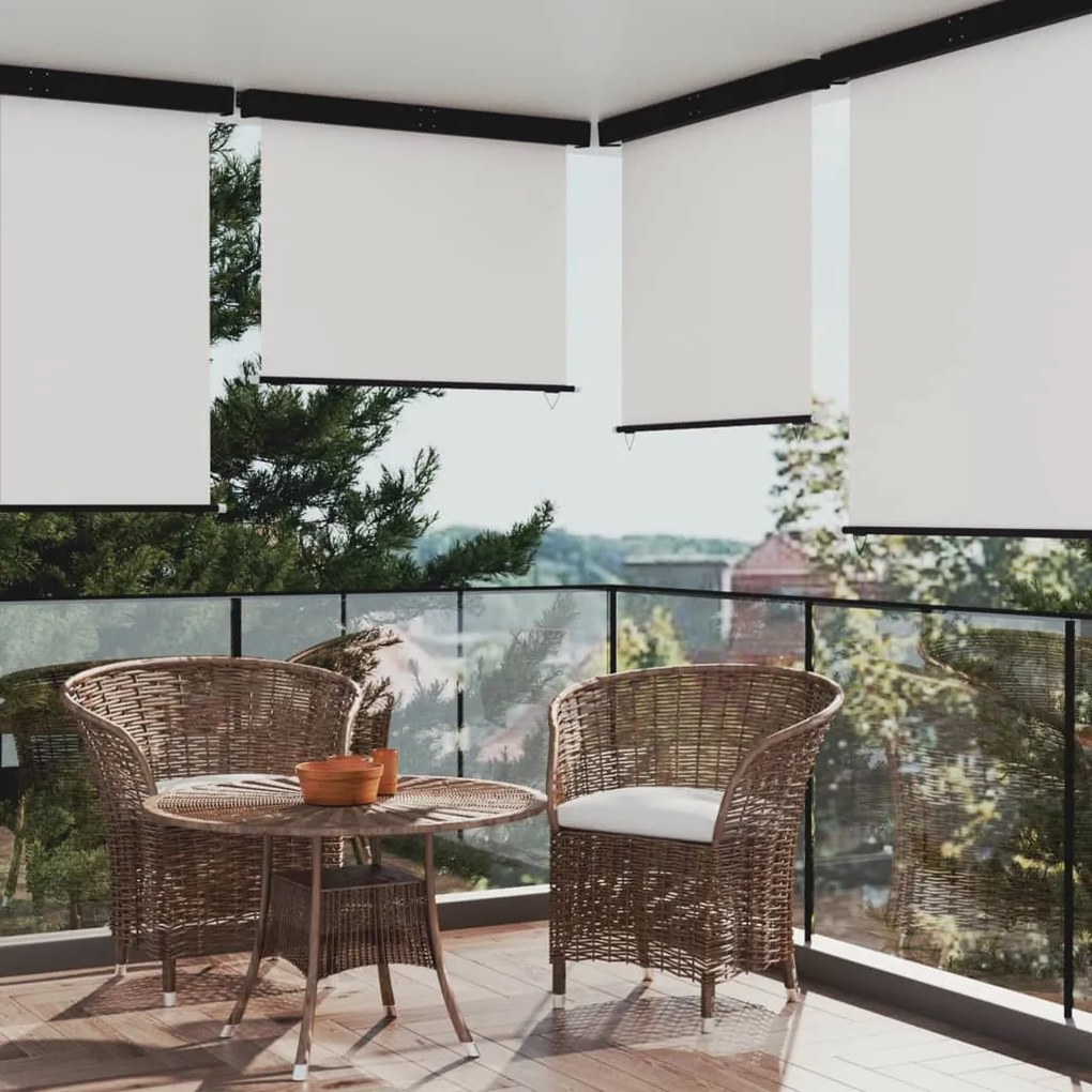 vidaXL Σκίαστρο Βεράντας Πλαϊνό Κρεμ 145 x 250 εκ.