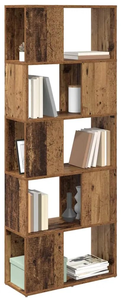 vidaXL Κέντρο ψυχαγωγίας Καφέ 60 x 24 x 155 εκ Επεξεργασμένο ξύλο