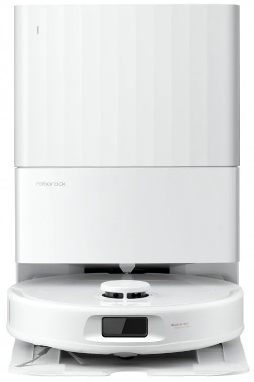 Ρομποτική σκούπα Roborock QR 598, 8000 Pa, 5200 mAh, 60W, 3D χαρτογράφηση, σταθμός φόρτισης, αυτονομία 3 ώρες, λευκό