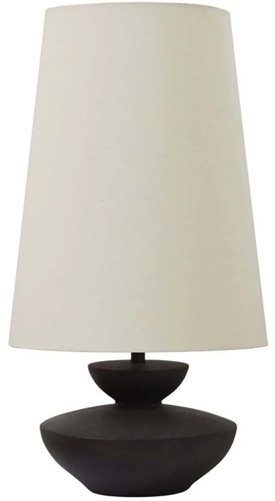 Φωτιστικό Επιτραπέζιο Omondi 031593 27x27x66cm Ε27 40W Black-Beige