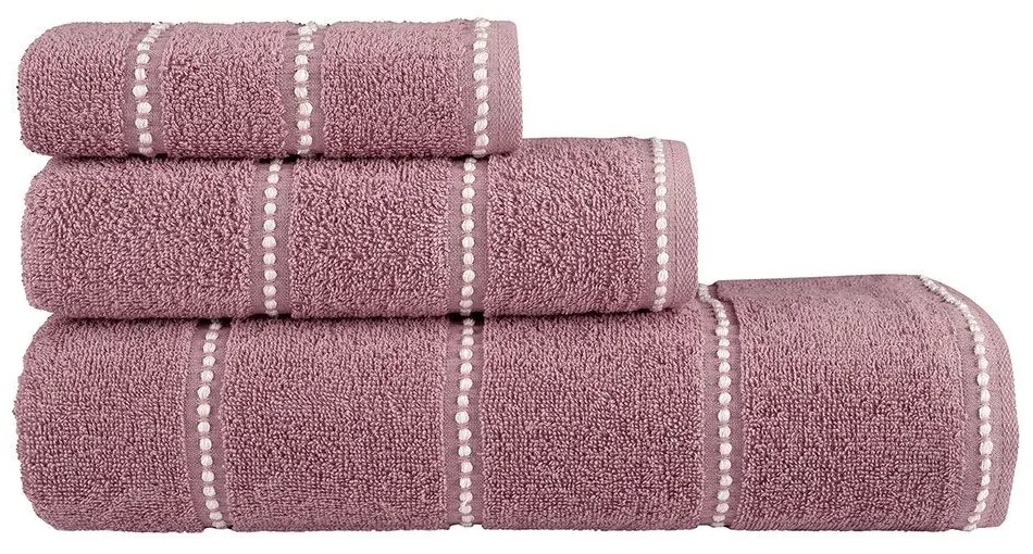 Πετσέτες Prestige (Σετ 3τμχ) Apple Pink Nima Σετ Πετσέτες 70x140cm 100% Cotton