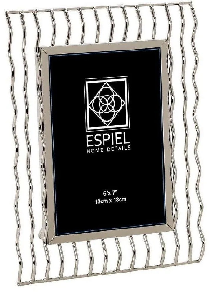 Κορνίζα 15Χ20cm Silver FAM315 Espiel Metal