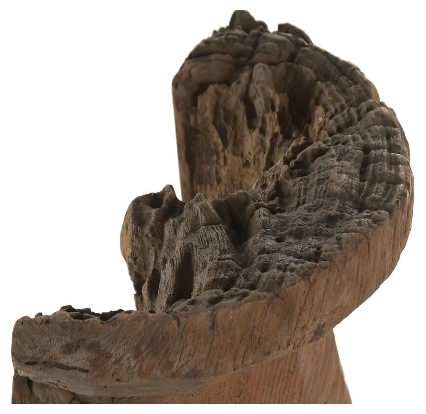 Διακοσμητική Φιγούρα Home ESPRIT Μαύρο Φυσικό 33 X 17 X 42 CM