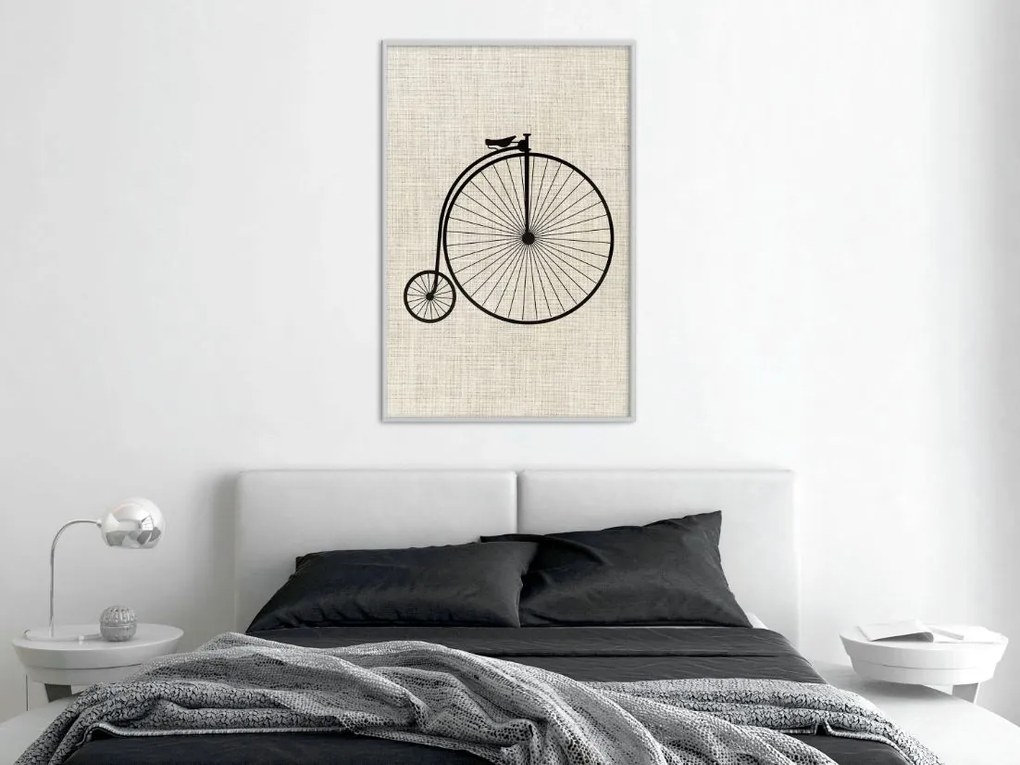 Αφίσα - Penny-Farthing - 20x30 - Χρυσό - Χωρίς πασπαρτού