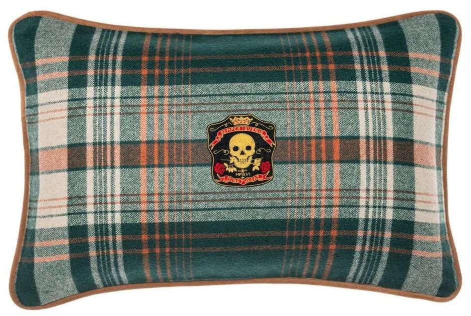 Μαξιλάρι Διακοσμητικό (Με Γέμιση) Monterey Plaid LC40155 60x40cm Multi-Green MindTheGap 60X40 60x40cm Fabric