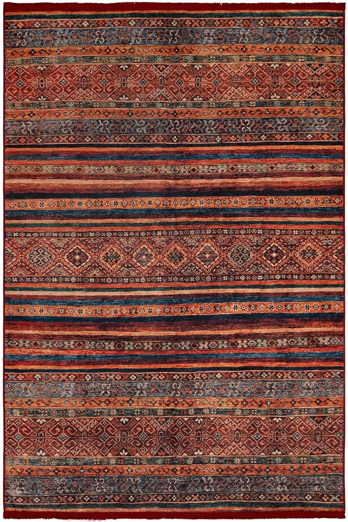 Χαλί Nomadian 5093 MLS Red-Multi Βιοκαρπέτ 80X220cm