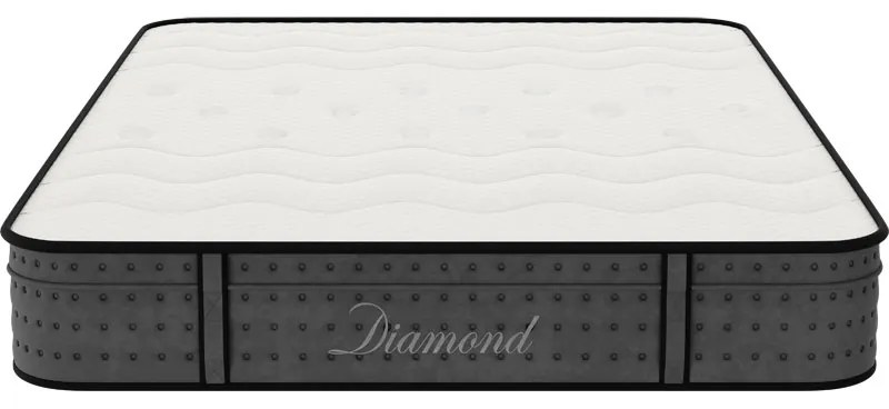 Στρώμα Diamond pakoworld pocket spring+ gel memory foam 25-27cm 160x200εκ - 100-000010