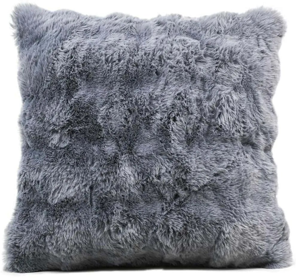 Μαξιλάρι Διακοσμητικό (Με Γέμιση) Embrace 374-225-512 Grey 43X43 Ύφασμα