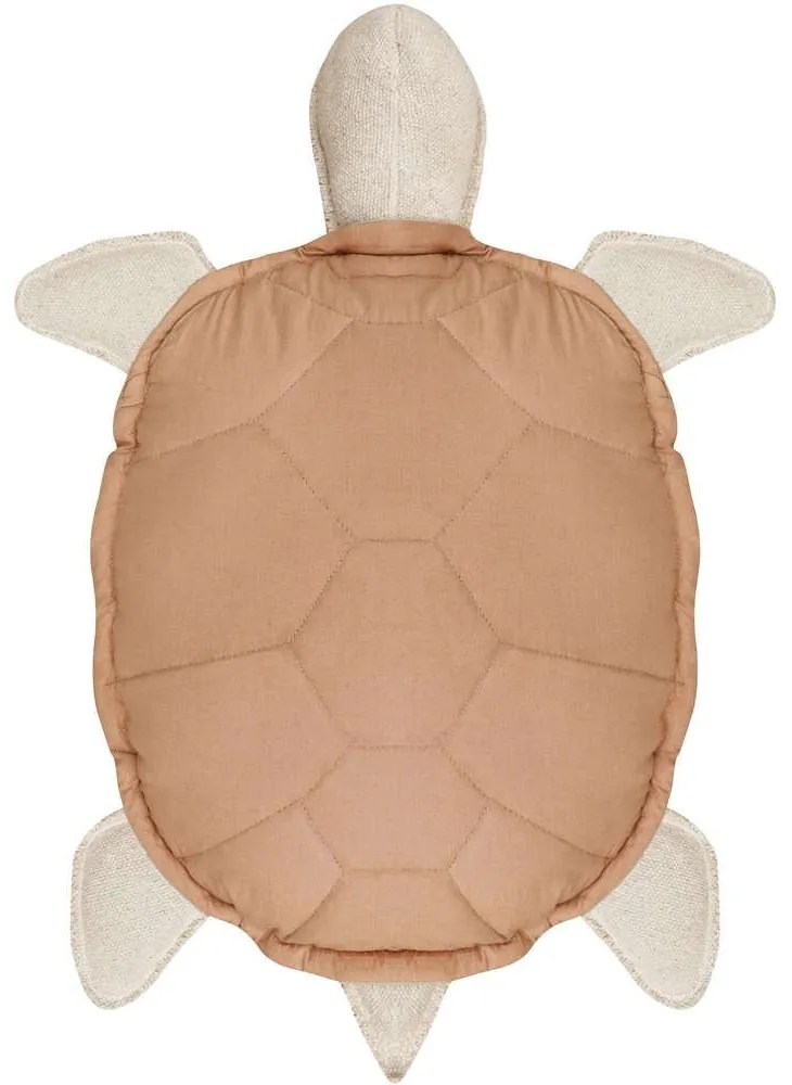 Μαξιλάρι Χελώνα LOR-SC-TURTLE 30x45cm Beige-Brown Lorena Canals 30Χ45 Cotton-Polyester