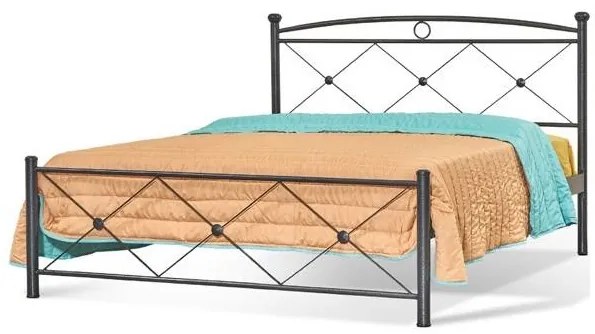 Κρεβάτι Ν12 για στρώμα 160χ200 υπέρδιπλο με επιλογές χρωμάτων