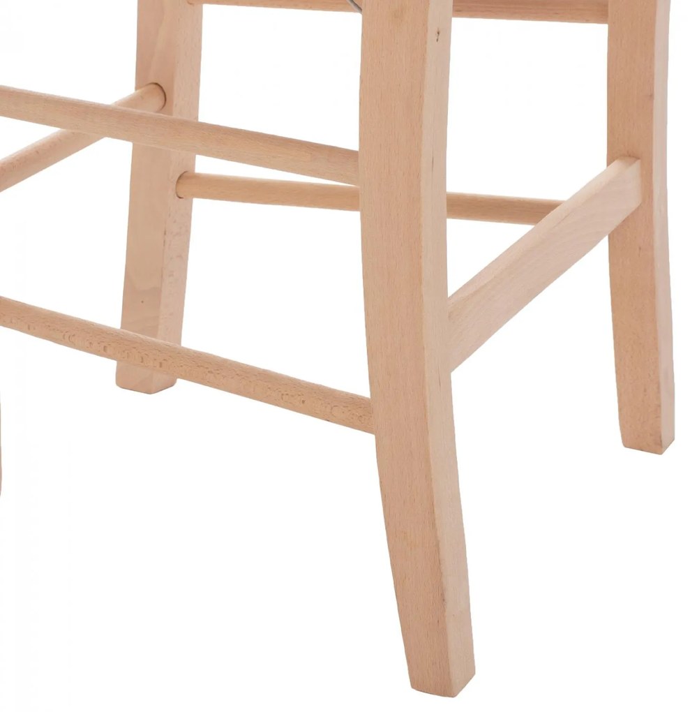 Καρέκλα AUGGIE C5577.02 Καφενείου Χιαστή Άβαφη 40x48x88 εκ. 40x48x88 εκ.