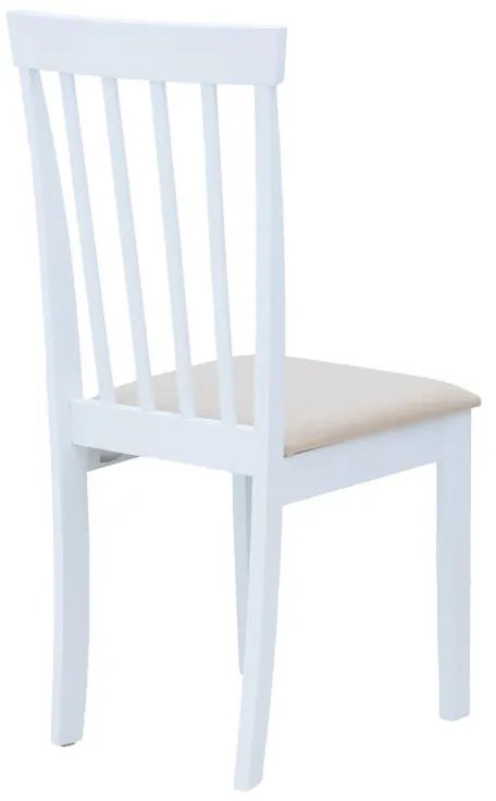 Καρέκλα Houston σε λευκή απόχρωση 40x49x94εκ 2αδα 40x49x94 εκ.