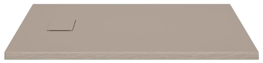 vidaXL Βάση Ντουζιέρας Καφέ 100 x 80 εκ. από SMC