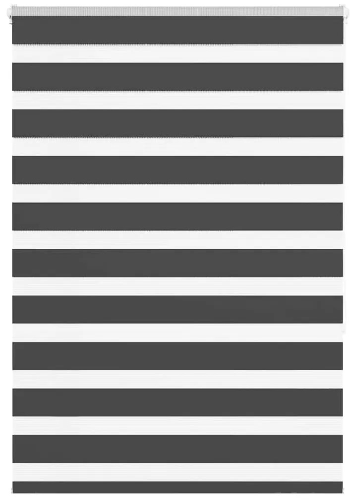 Ζέβρα τυφλή Μαύρο Πλάτος υφάσματος 90,9 εκ. Πολυεστέρας