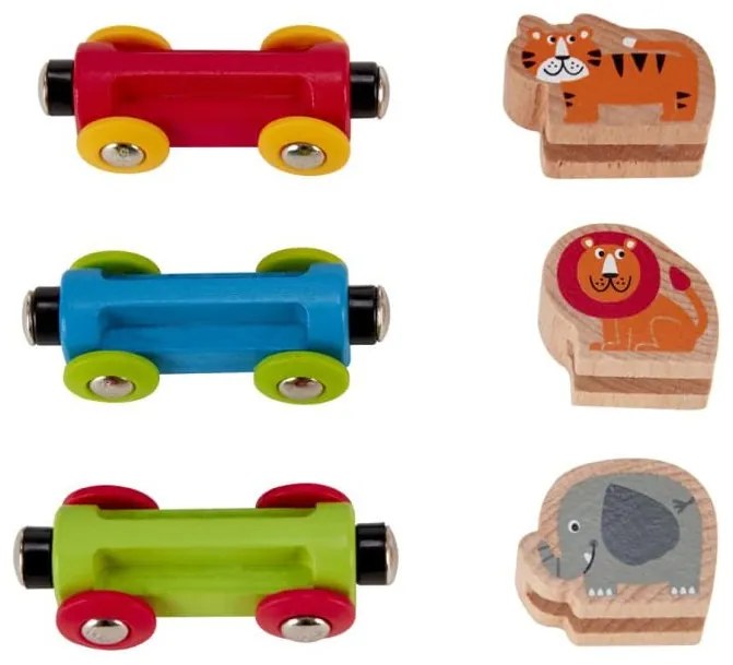 Ξύλινο Τρενάκι "Jungle Journey Railway" Hape