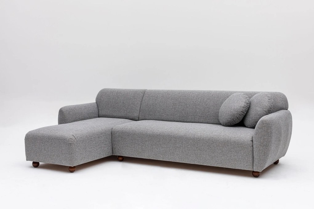 Corner Sofa Eddy Corner (CHL-3R) - Light Grey Light Grey