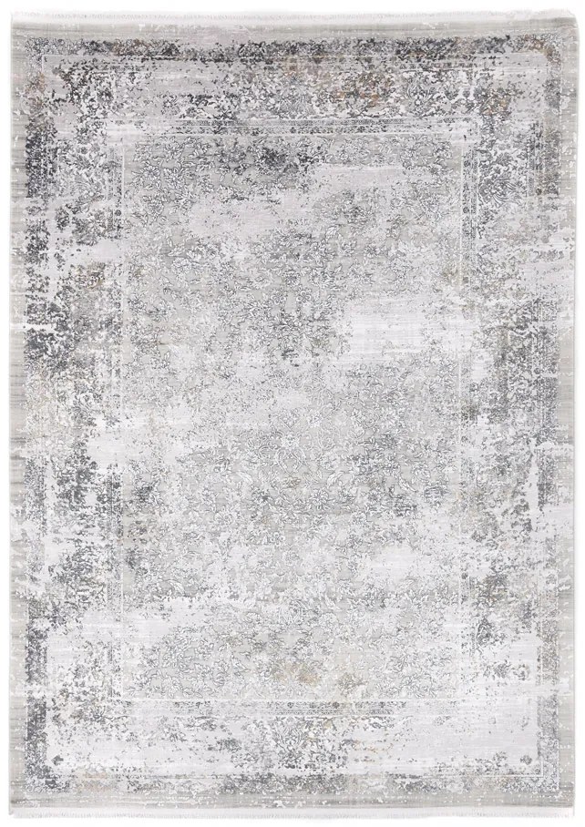 Χειμερινό χαλί μοντέρνο Bamboo Silk 5987A Grey Anthracite 200 x 250