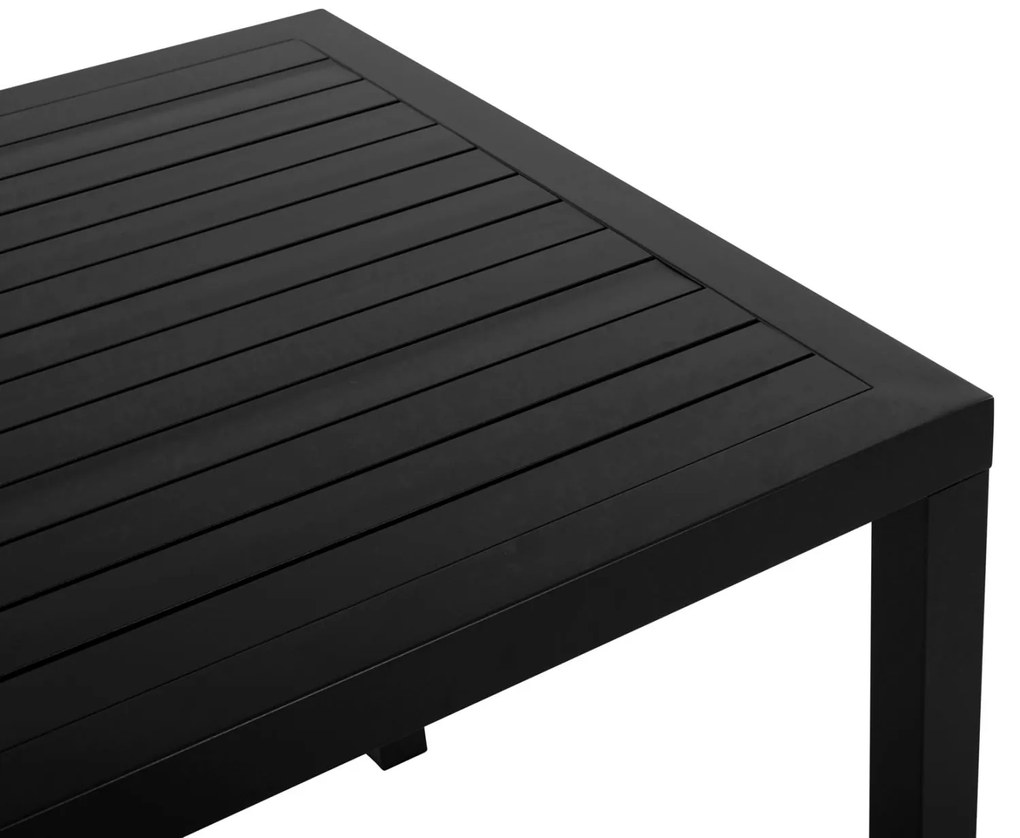 Τραπεζάκι SAHIRA Αλουμινίου Ανθρακί 80x80x75,5Υ εκ. 80x80x75.5 εκ.