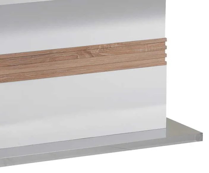 Τραπέζι Zoekrin Inart λευκό mdf 200x100x76εκ