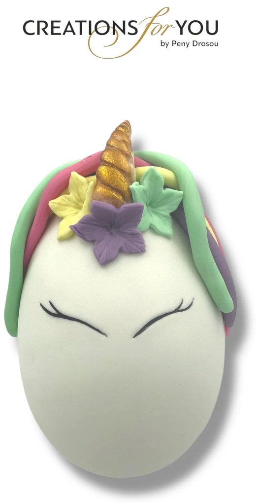 Μονόκερος Unicorn με βραχιόλι Αρωματική λαμπάδα - Χωρίς όνομα