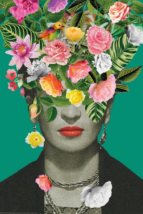 Αφίσα Frida Floral