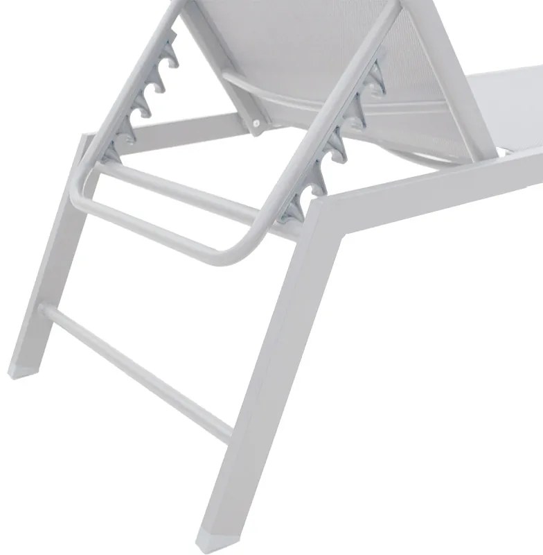 ΞΑΠΛΩΣΤΡΑ KIARA PAKOWORLD ΑΛΟΥΜΙΝΙΟ ΛΕΥΚΟ-TEXTILENE ΜΠΕΖ