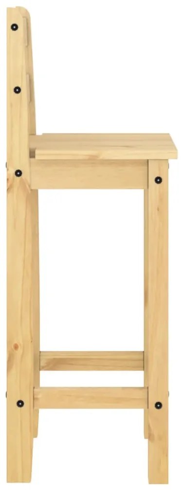 vidaXL Καρέκλες Μπαρ 2 τεμ. από Μασίφ Ξύλο Πεύκου