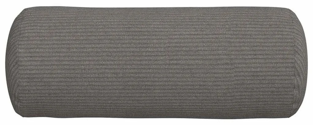 vidaXL Μαξιλάρια Στήριγμα 2 pcs Ανοιχτό γκρι Ø 15 x 40 εκ