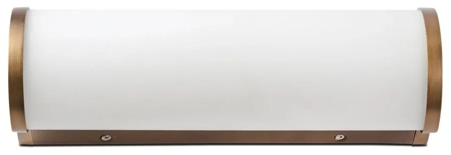 Φωτιστικό Μπάνιου - Τοίχου Danubio 63603 LED 9W 2700K 600Lm Bronze Faro Barcelona Aluminium, Glass