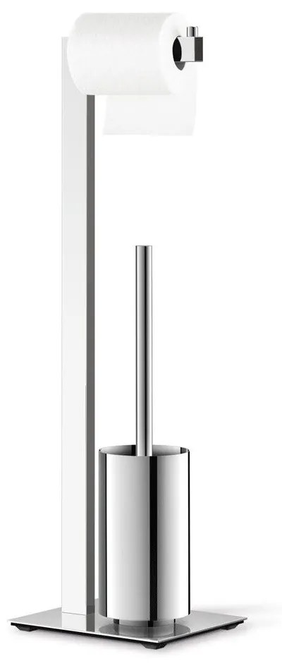 Χαρτοθήκη Δαπέδου Με Πιγκάλ Linea 40027 15x18x72,5cm Inox Zack Stainless Steel