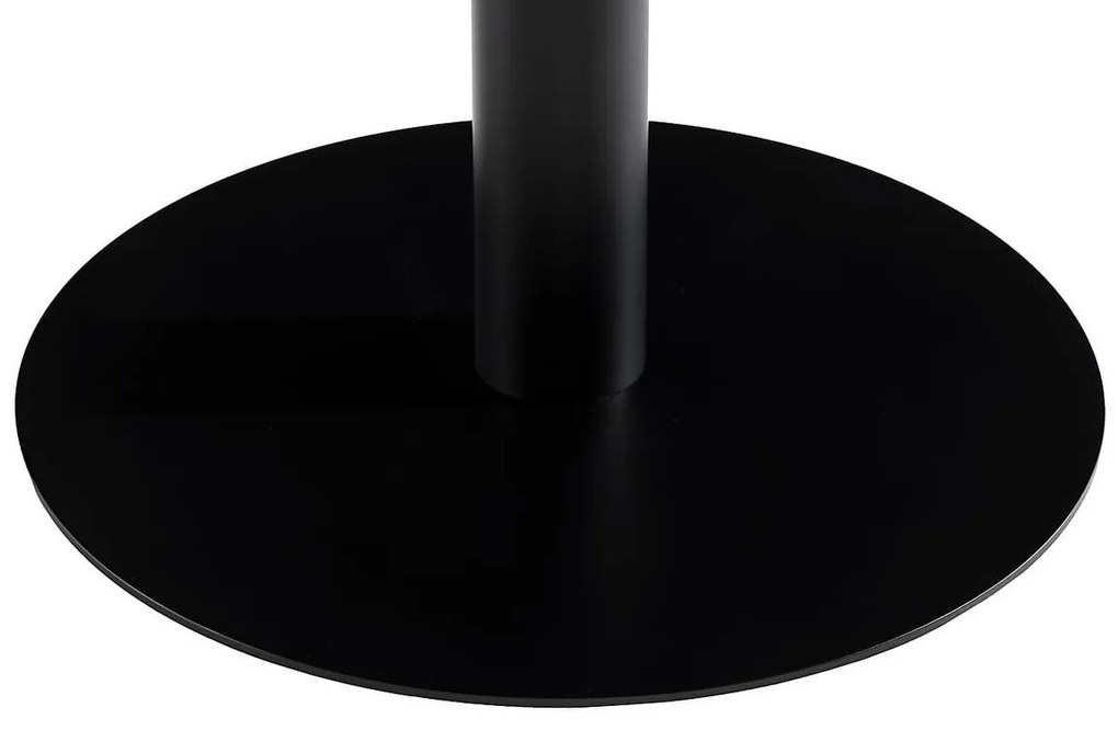 Τραπέζι Flint 141, Χρυσό, Μαύρο, 74cm, 40 kg, Γυαλί, Μέταλλο | Epipla1.gr